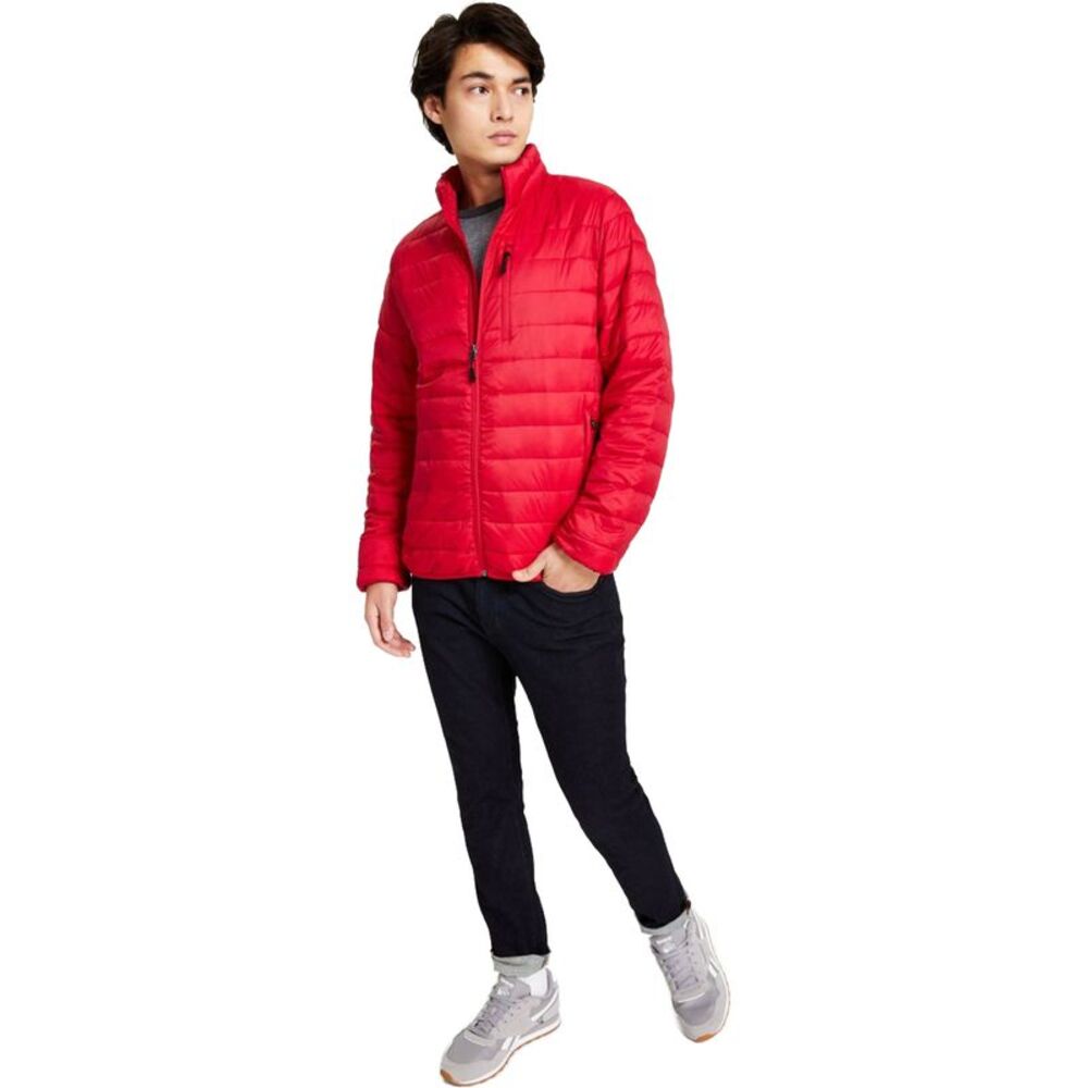 Club Room Mens Quilted Puffer Jacket, NWT